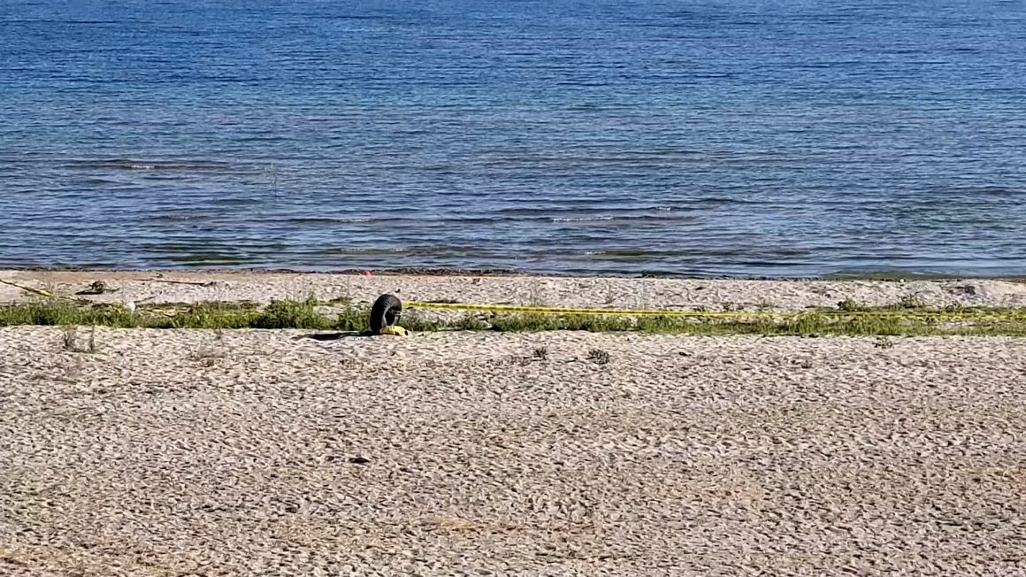 Eğirdir Gölü'ndeki el bombaları imha edilmek üzere çıkar.