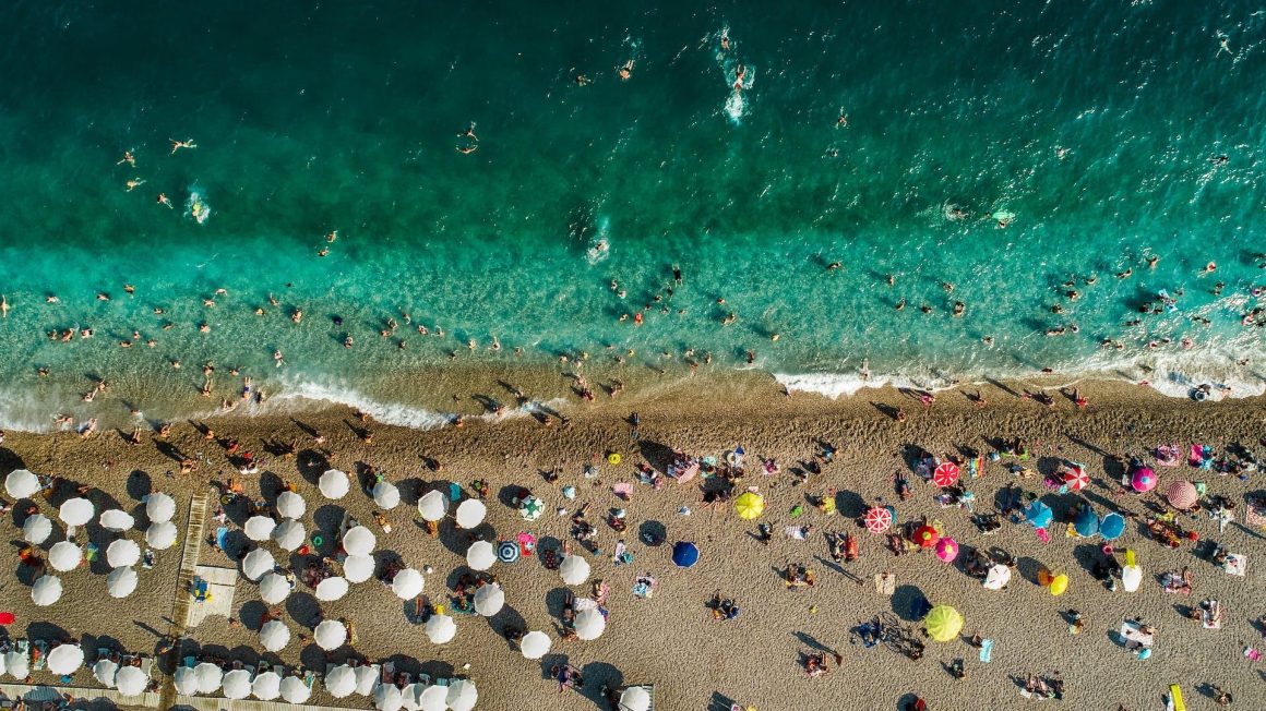 Hochsommerwetter-Antalya