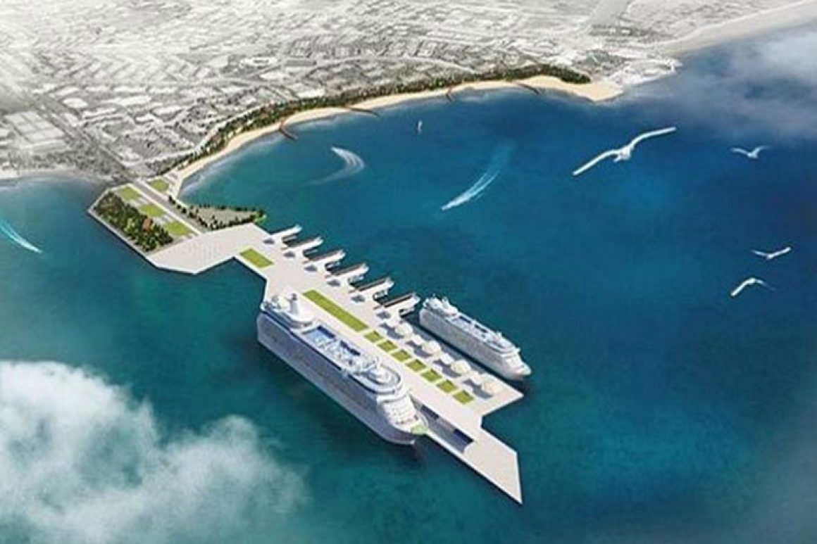Der eplante Kreuzschiffhafen von Fethiye