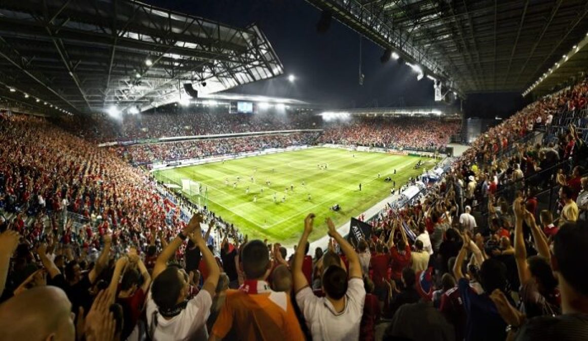 Wis?a Kraków soccer stadium